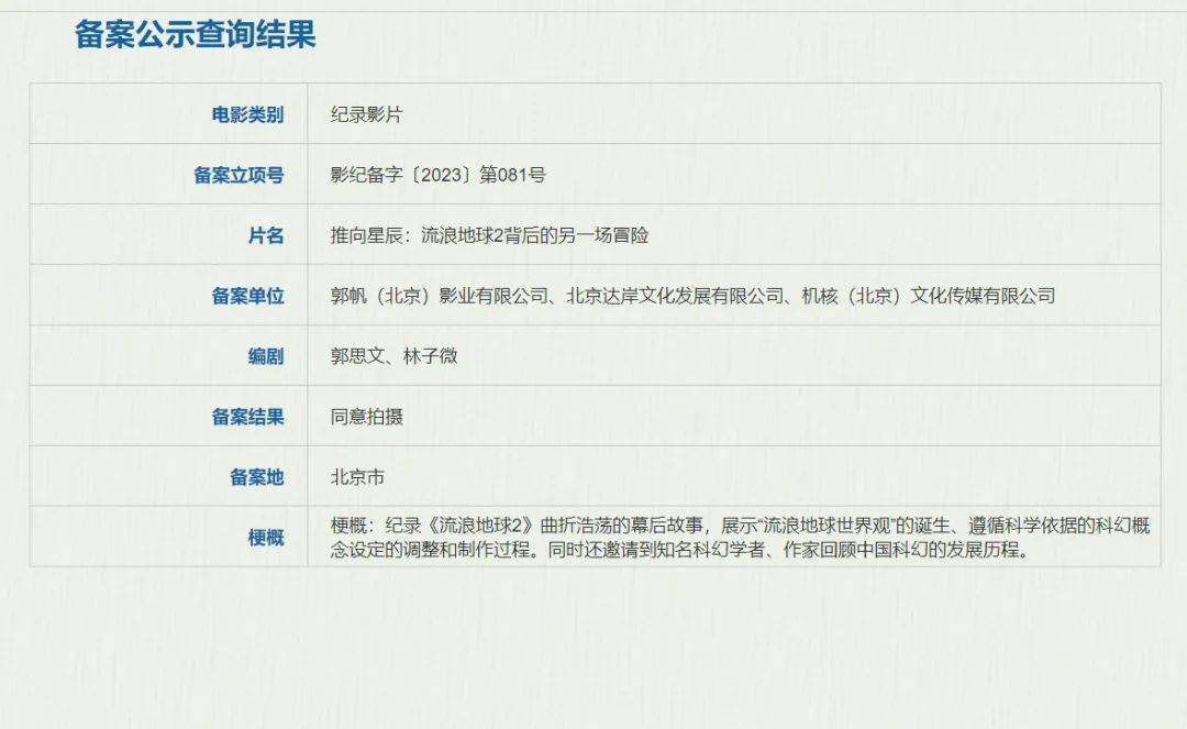 资讯｜10部电影定档2023年国庆档​ 《莫斯科行动》刘德华是ENFJ