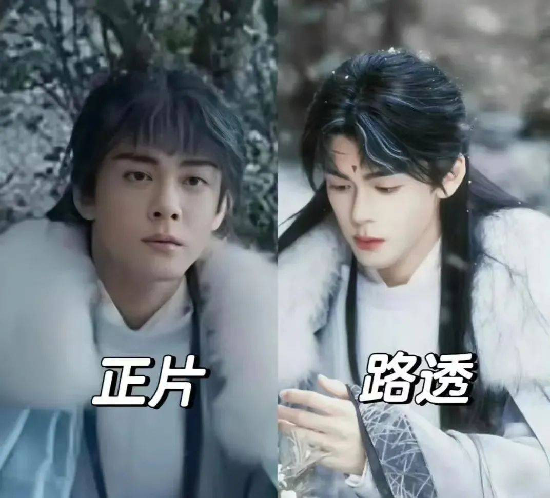 原创            男星也有“照骗”:脸型崎岖、满脸痘印，生图还不如普通人