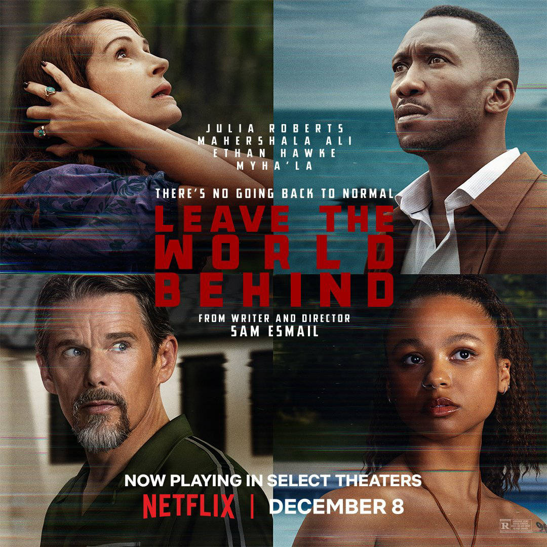 Netflix惊悚新片《断网假期》首曝角色海报 朱莉娅·罗伯茨联手伊桑·霍克主演