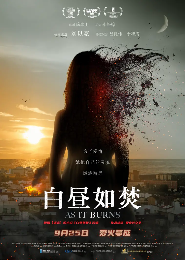 烧脑反转，直面人性，真爱无私，电影《白昼如焚》今日上映