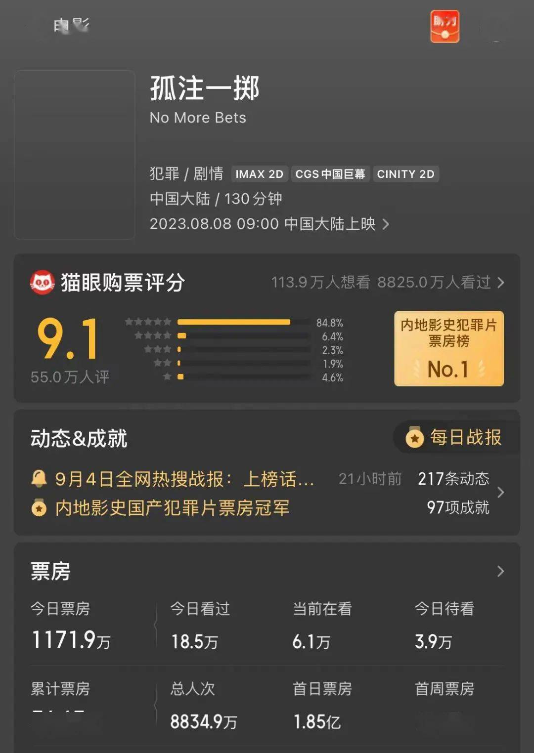 资讯｜宁浩刘德华新片成釜山国际电影节闭幕片 朱一龙《河边的错误》将展映