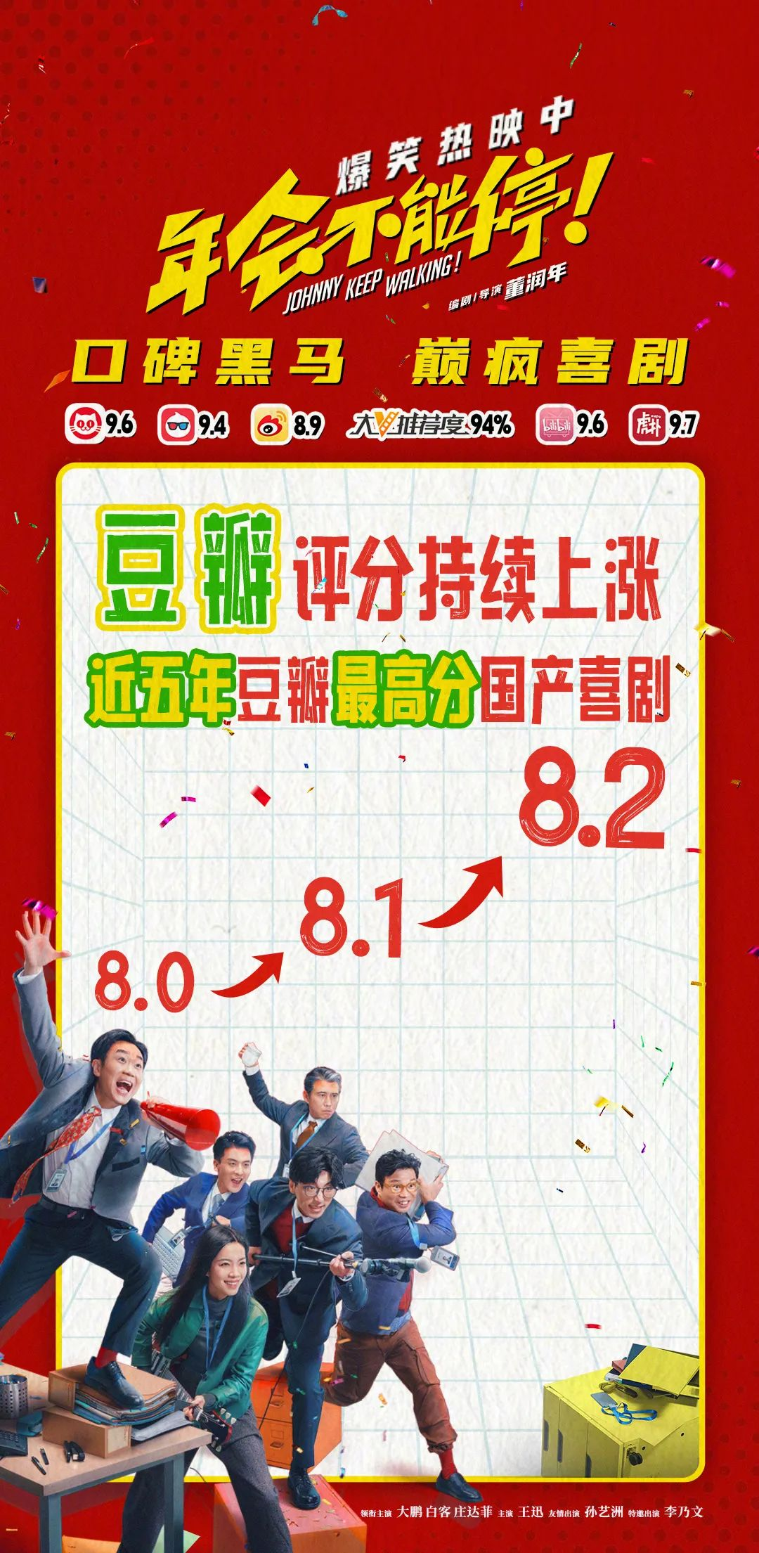 不止《年会不能停！》，他们为何口碑持续逆跌？