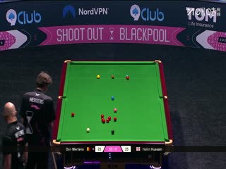 斯诺克单局限时赛16强至决赛 本·默滕斯74-49哈利姆·侯赛因 20251214