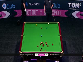 斯诺克单局限时赛16强至决赛 阿尔菲·博登79-14诺鹏·桑卡姆 20251214