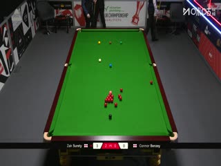 斯诺克英锦赛资格赛第二轮112进80 扎克·舒尔第6-0康纳·本 20251124