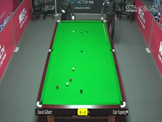斯诺克 曹宇鹏4-0大卫·吉尔伯特 20231003封面图