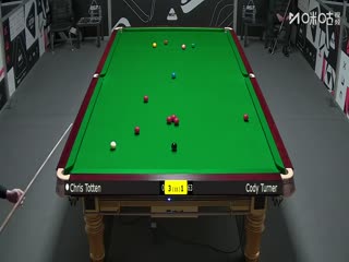 斯诺克英锦赛资格赛 克里斯·托顿6-2科迪·特纳 20251122